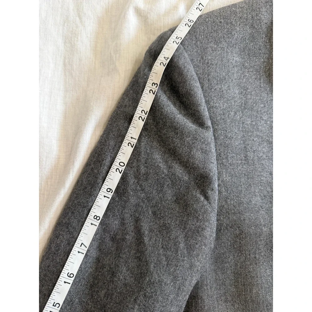 J.Crew Ludlow Blazer Men 38R Sportcoat Gray Vitale Barberis Canonic Italian Wool